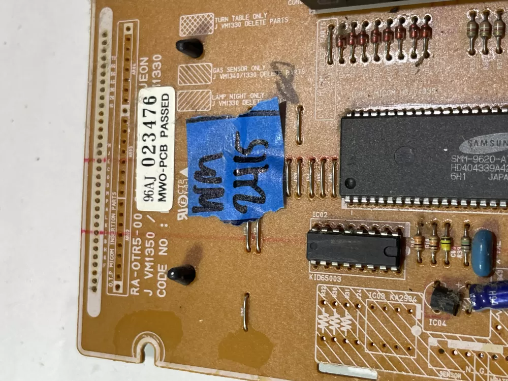 GE Microwave Control Board 96AT-023476 AZ143710 | Wm2415