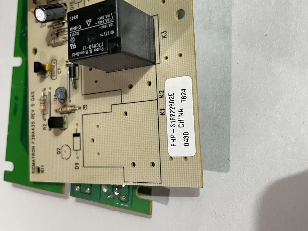 Frigidaire Range Timer Control Board 316222802E AZ190676 | Wm1521