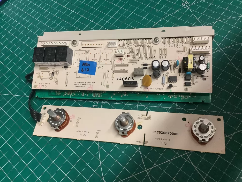 GE 175D5261G040 EBX1129P004 WH12X10614 Washer Control Board AZ204833 | ARV617
