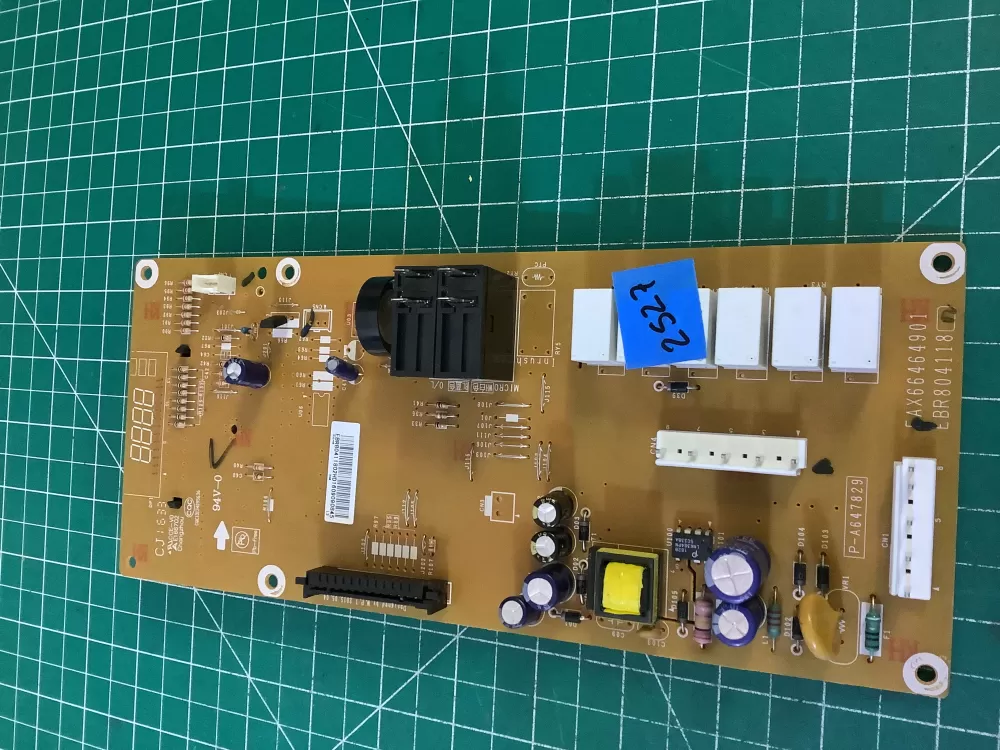 LG Kenmore EBR80411804 AP7223334 Microwave Control Board Panel AZ189443 | NR2527