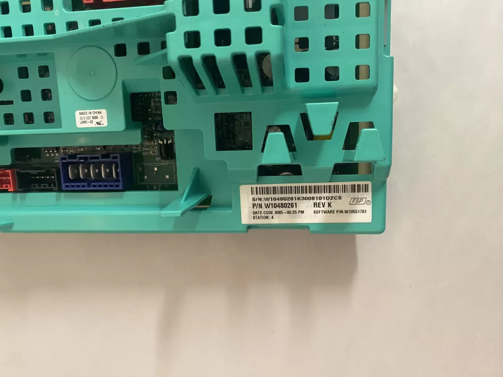 Whirlpool W10406129 W10445380 W10480261 Washer Control Board AZ201216 | BK2406
