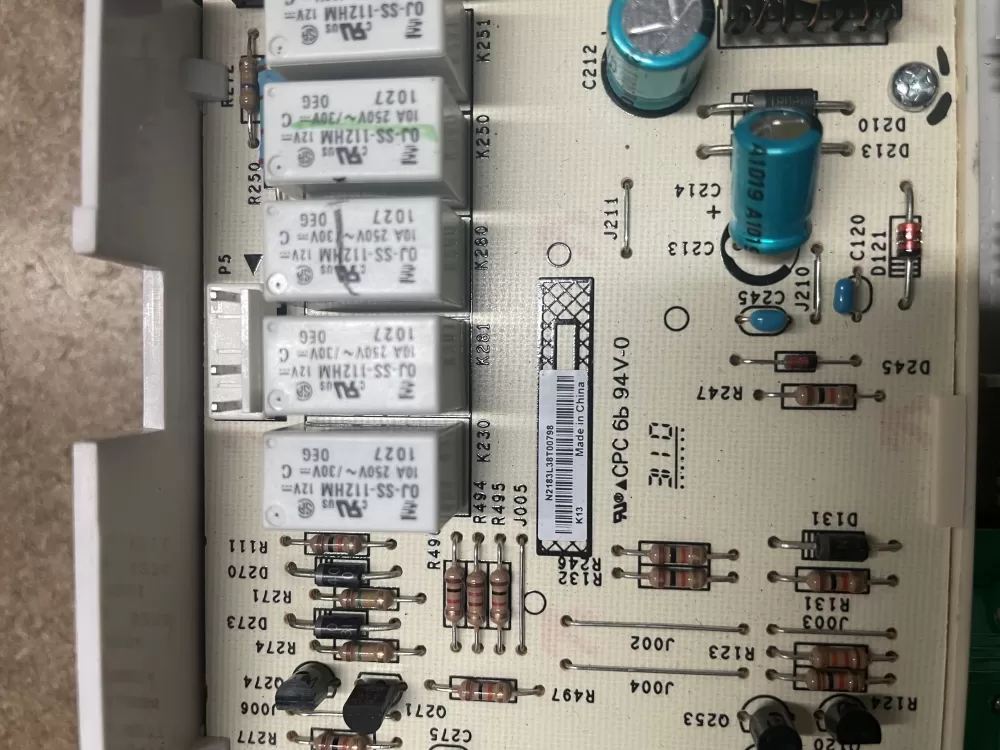 GE 00N21830301 WH12X10457 Washer Control Board AZ11123 | KMV246