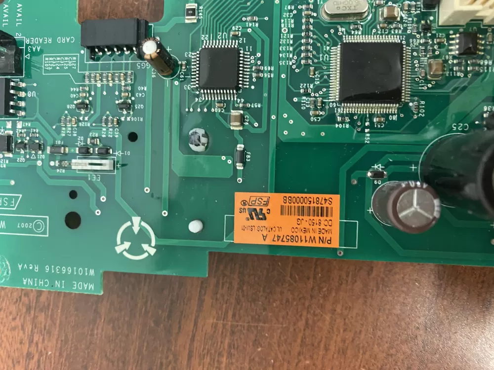 Maytag W11323695 Washer Control Board UI Display AZ45523 | BK207