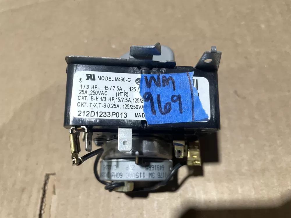 GE 212D1233P013 WE4M365 Dryer Timer AZ68338 | Wm969