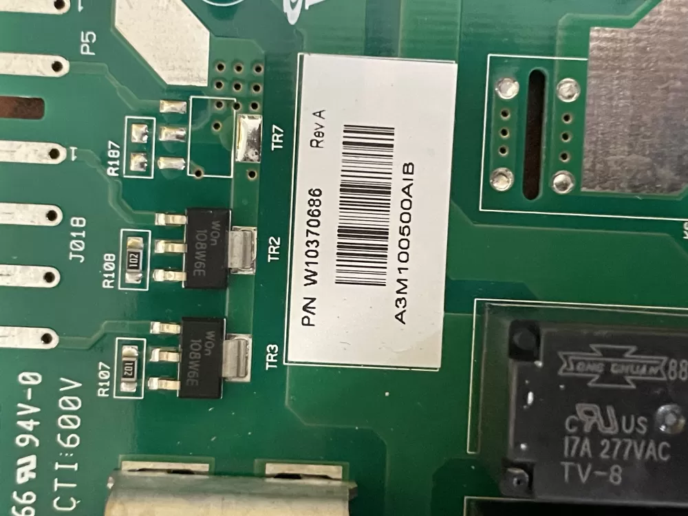 Whirlpool W10370686 Washer control board AZ52325 | Wm1893