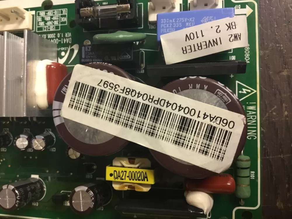 Samsung DA41-00404D Refrigerator Control Board Circuit AZ10296 | NR524