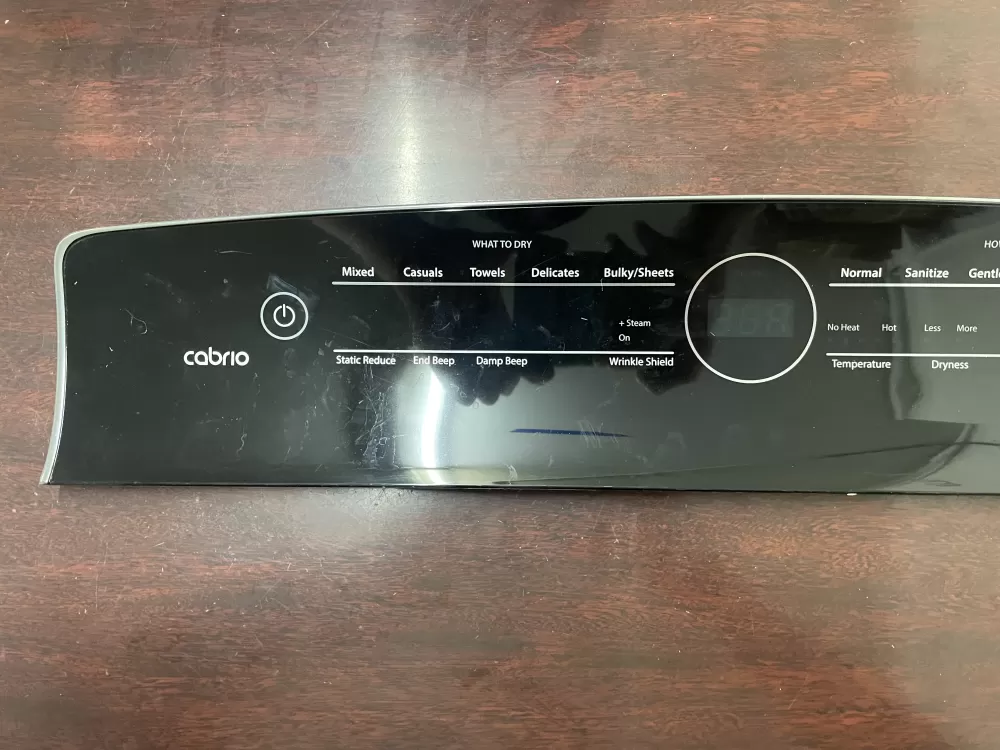 Whirlpool W11123145 AP6261093 W11126816 4814029 PS12114395 W10507955 Dryer Control Panel
