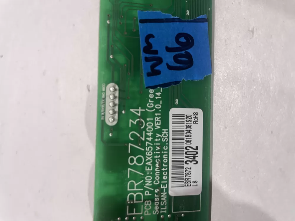LG EBR78723402 Refrigerator User Interface Control Board AZ179769 | Wm66