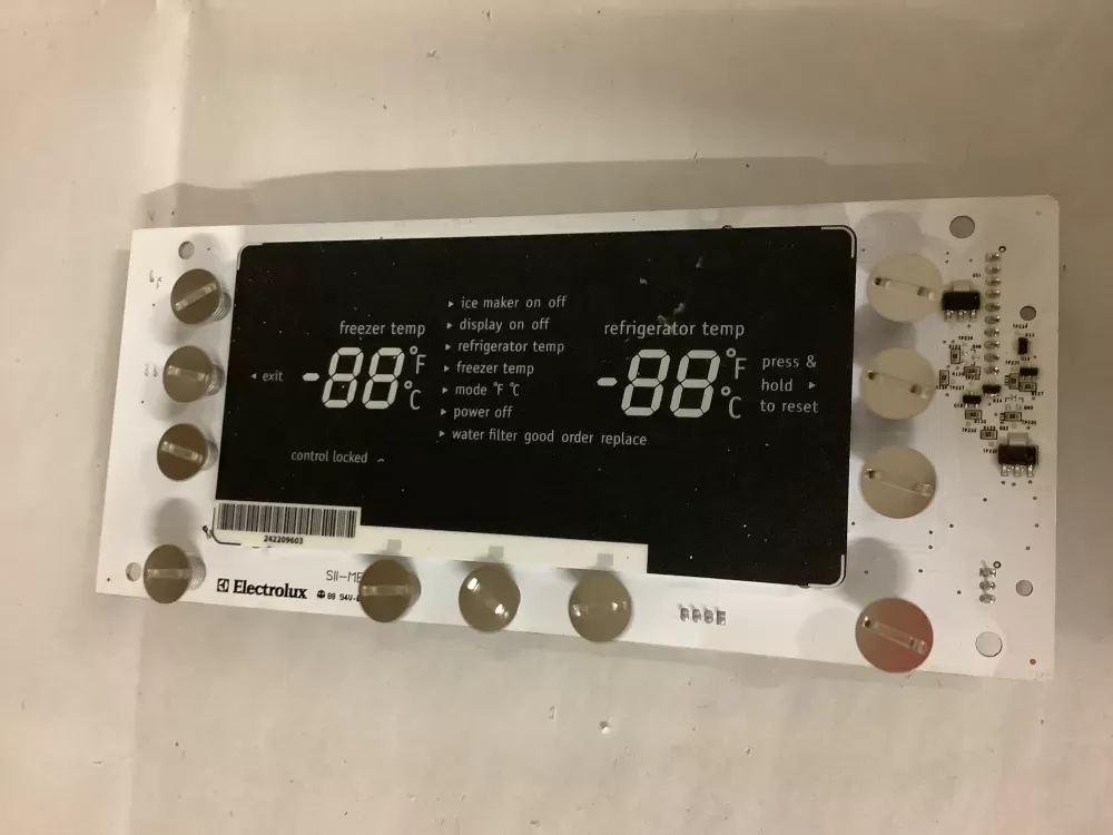 Frigidaire 242209707 Refrigerator control board AZ208503 | ZC137