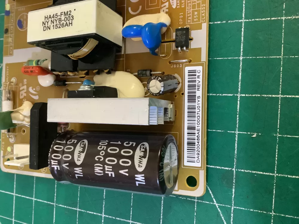 Samsung DA92 00486A Refrigerator Control Board AZ201862 | NR363