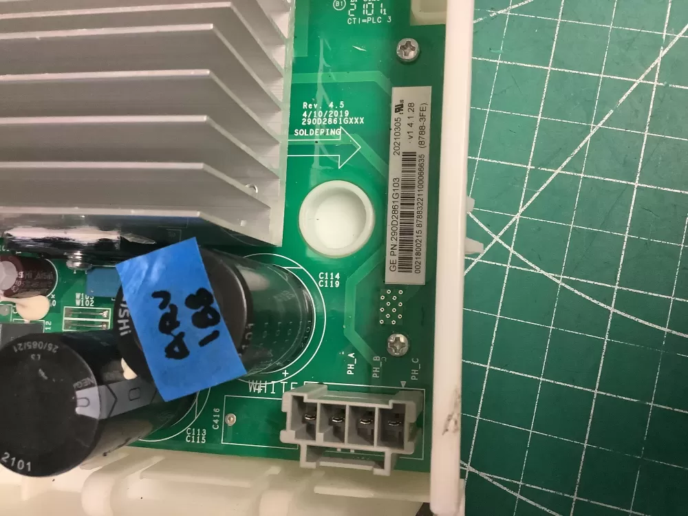 GE WH22X34657 Washer Inverter Control Board Wh22x29531 AZ206892 | ARV188