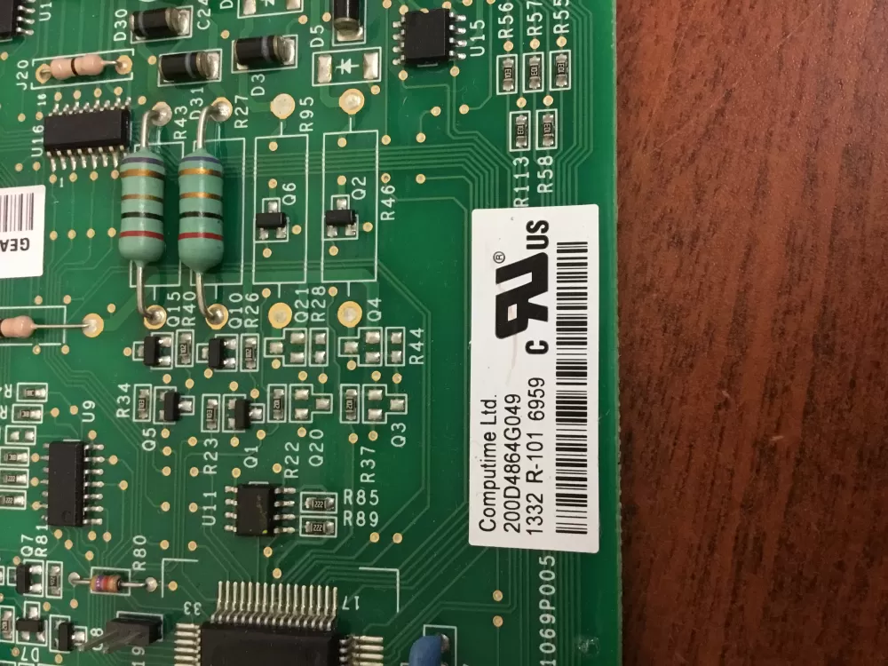 GE 200D4864G049 EBX1069P005 Refrigerator Control Board AZ30902 | NR1664