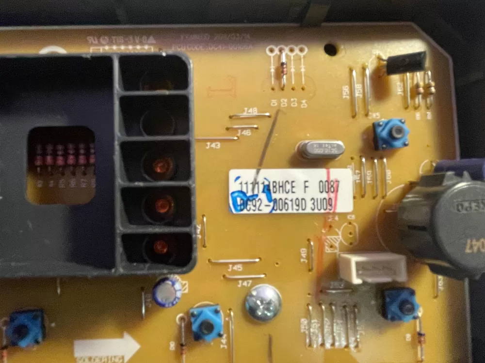 Samsung DC92 00619D Dryer Control Board AZ197147 | Wmv889