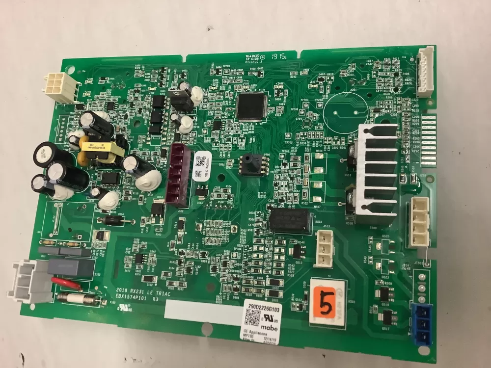 GE WH22X29556 290D2226G103 Washer Control Board