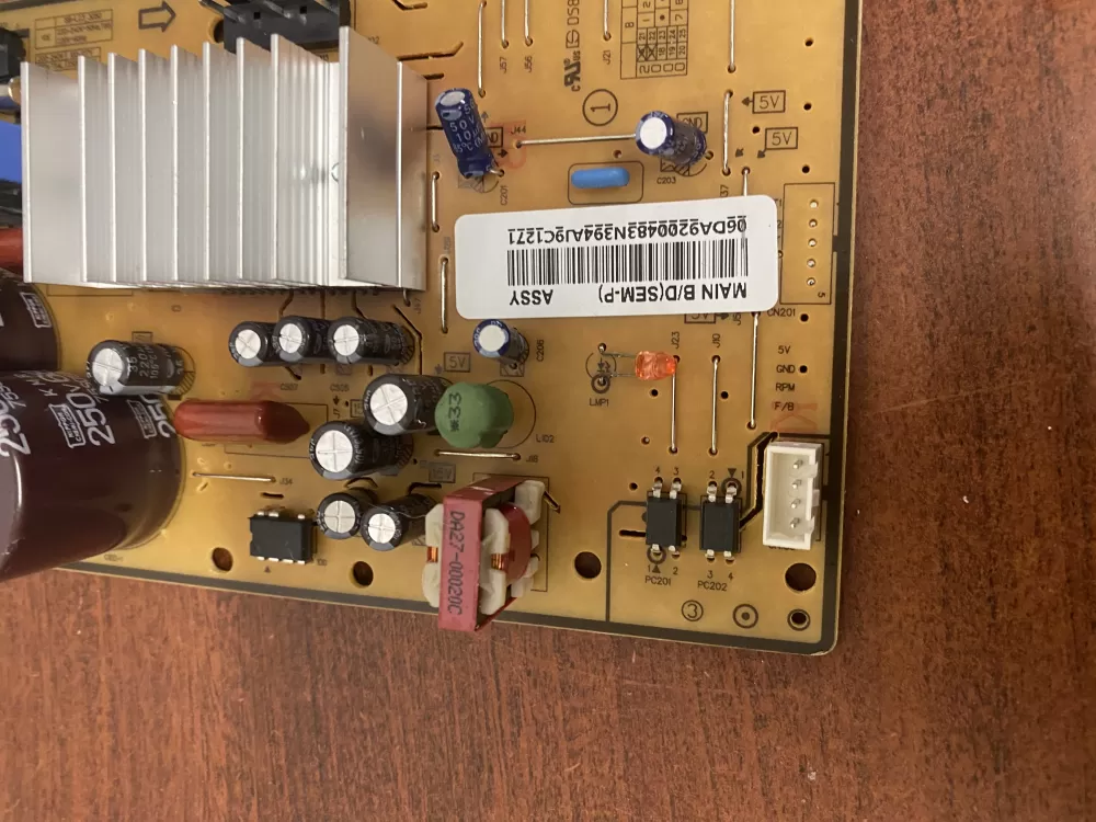 Samsung DA92-00483N Refrigerator Control Board Inverter AZ48613 | BK1788