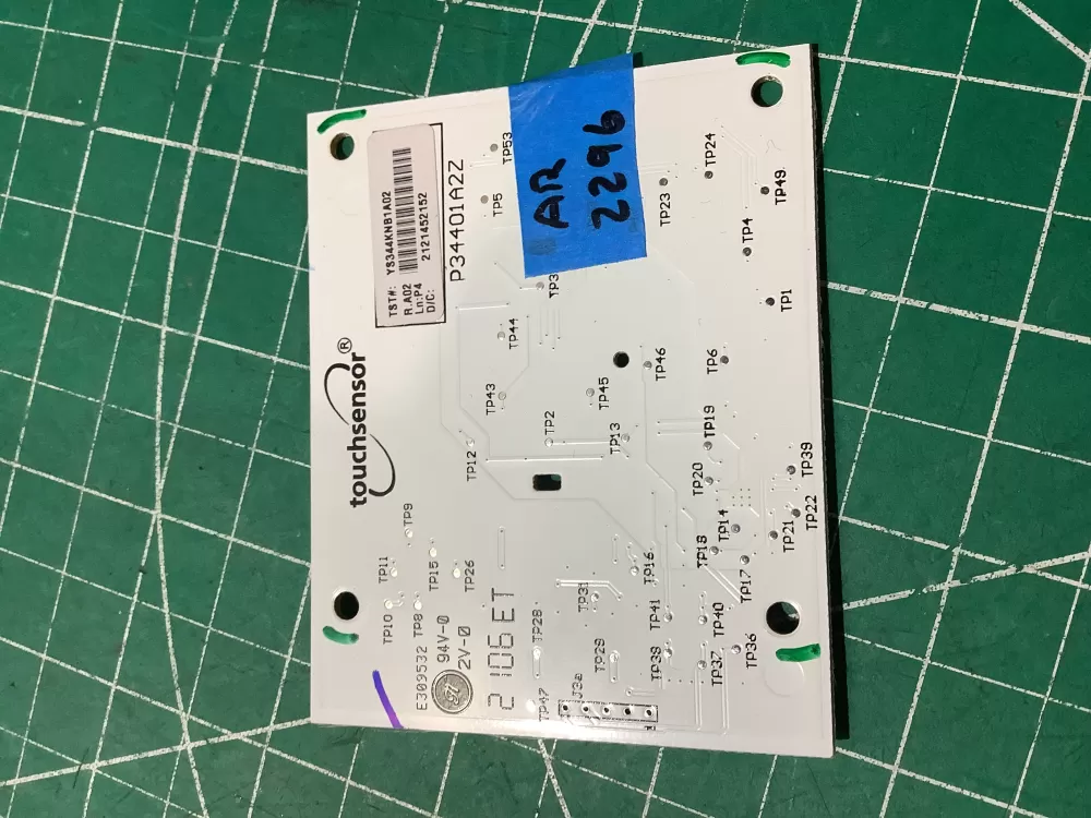 Whirlpool Washer YS344KNB1A02 P34401A2Z LED Touch Sensor AZ191232 | AR2296