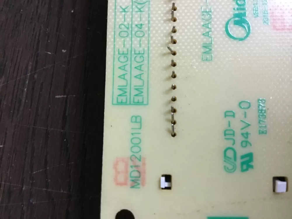 GE MD12001LB EMLAAGE-04- 17170000008243 Microwave Control Board AZ5077 | NR465