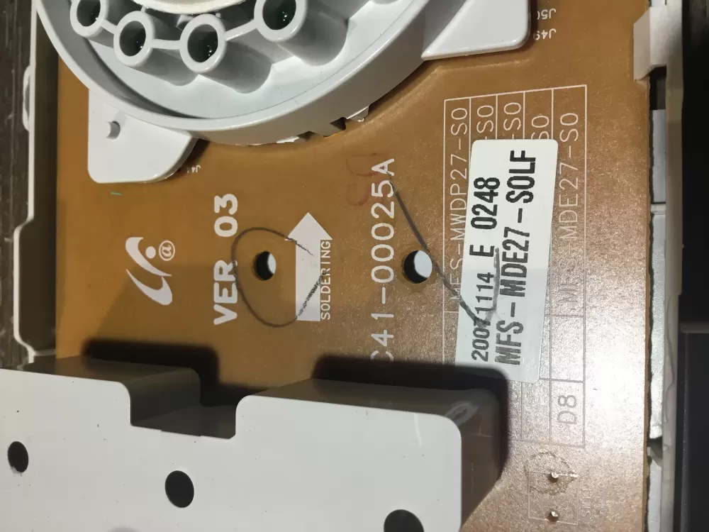 Maytag DC41-00025A DC41-00026A Dryer UI Control Board AZ54491 | NRV522