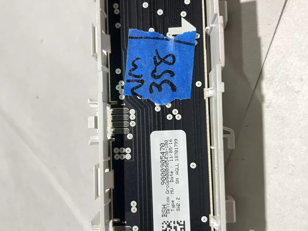 Bosch 9000905470 746432 Dishwasher Control Board AZ158077 | Wm958