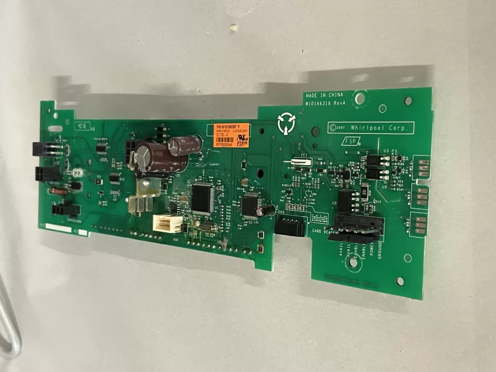 Maytag W10166387 W10166316 Dryer Control Board Display Used AZ216386 | Wm1869