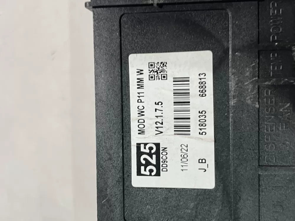 GE 518035 613461 Diswasher Control Board Module AZ160669 | Wm2161