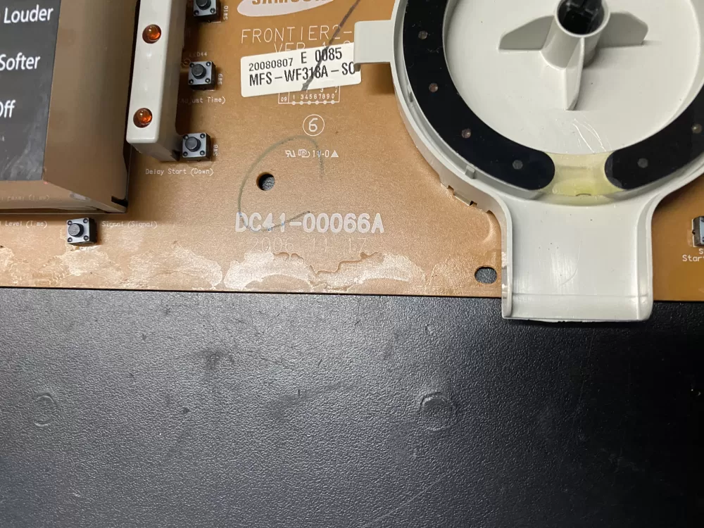 Samsung DC41-00066A Washer Control Board AZ6858 | BKV143