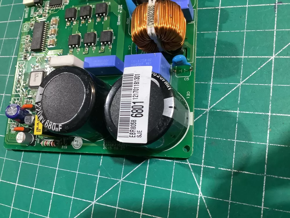 LG EBR82637201 Variable Frequency Refrigerator Control Board AZ159722 | NR42