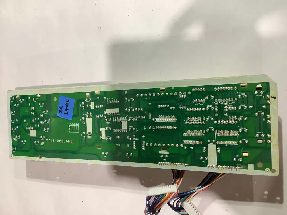 Samsung MFS-DV318A-S0 DC41-00066A Dryer UI Control Board AZ183613 | ZC2706