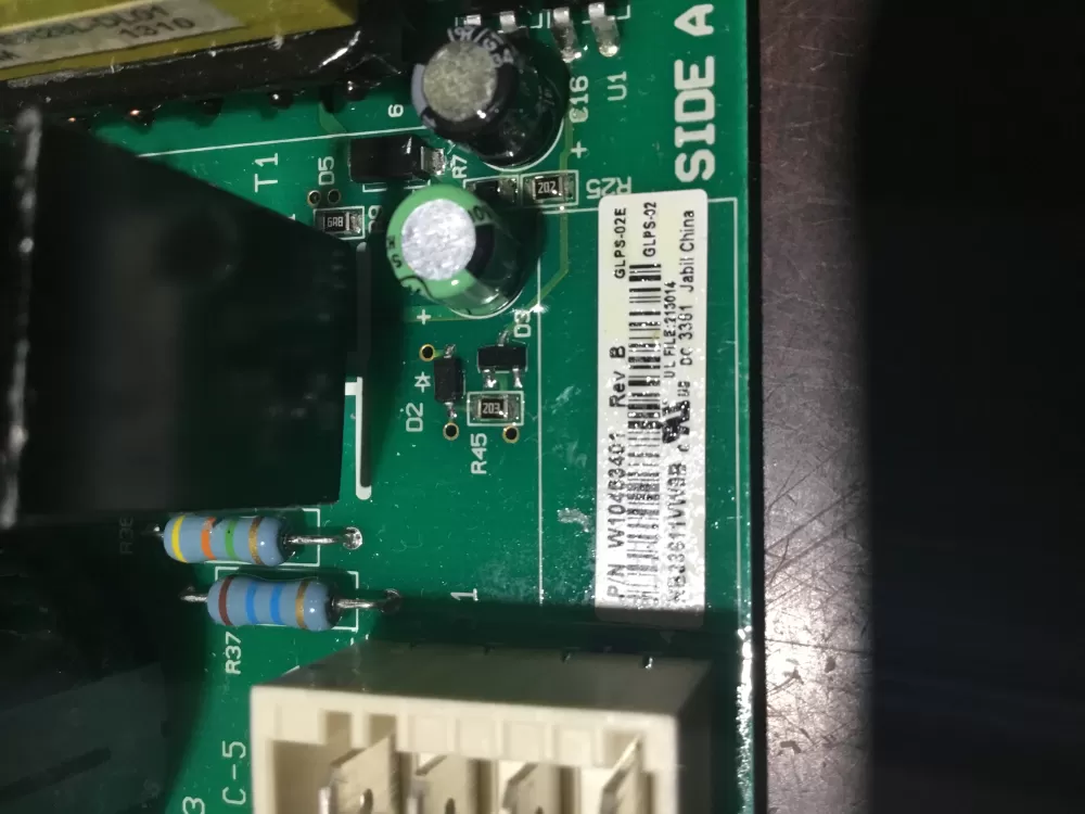 Whirlpool  Maytag  KitchenAid  Kenmore W10453401 WPW10453401 PS11754973 W10453401 B Refrigerator Control Board