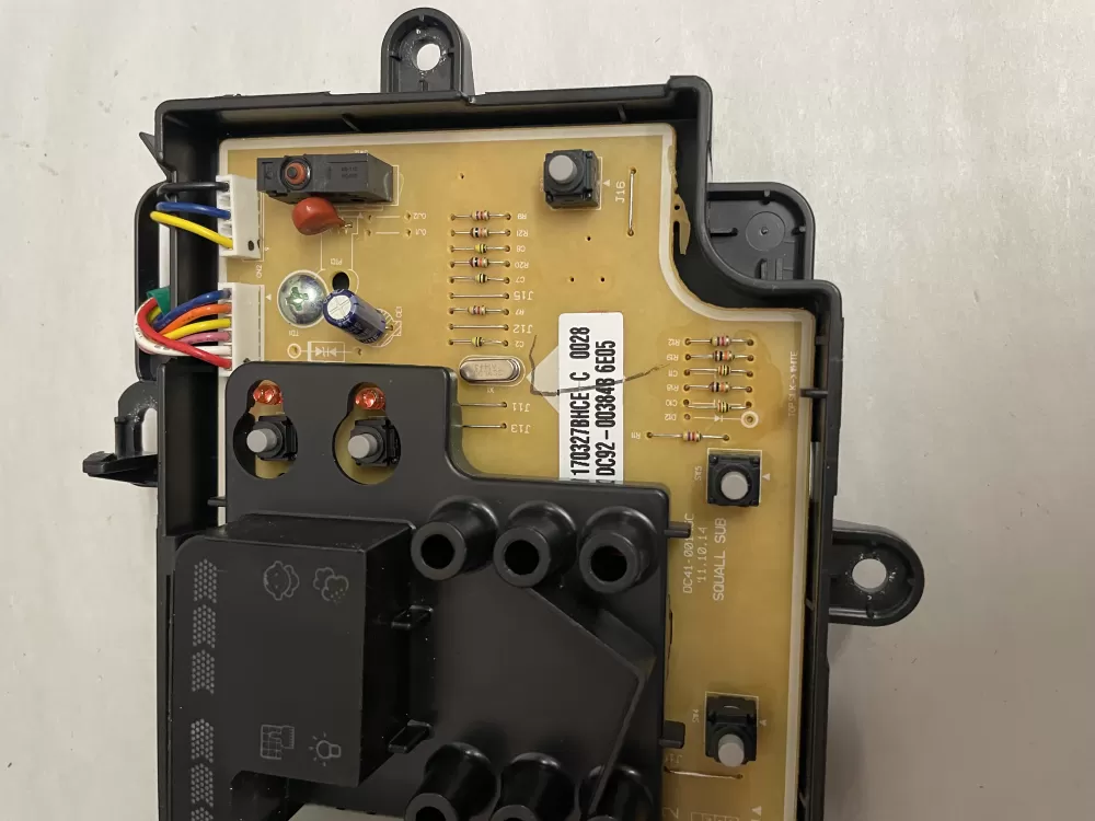 SAMSUNG WASHER DISPLAY CONTROL BOARD DC92-00384B AZ203725 | KMV548