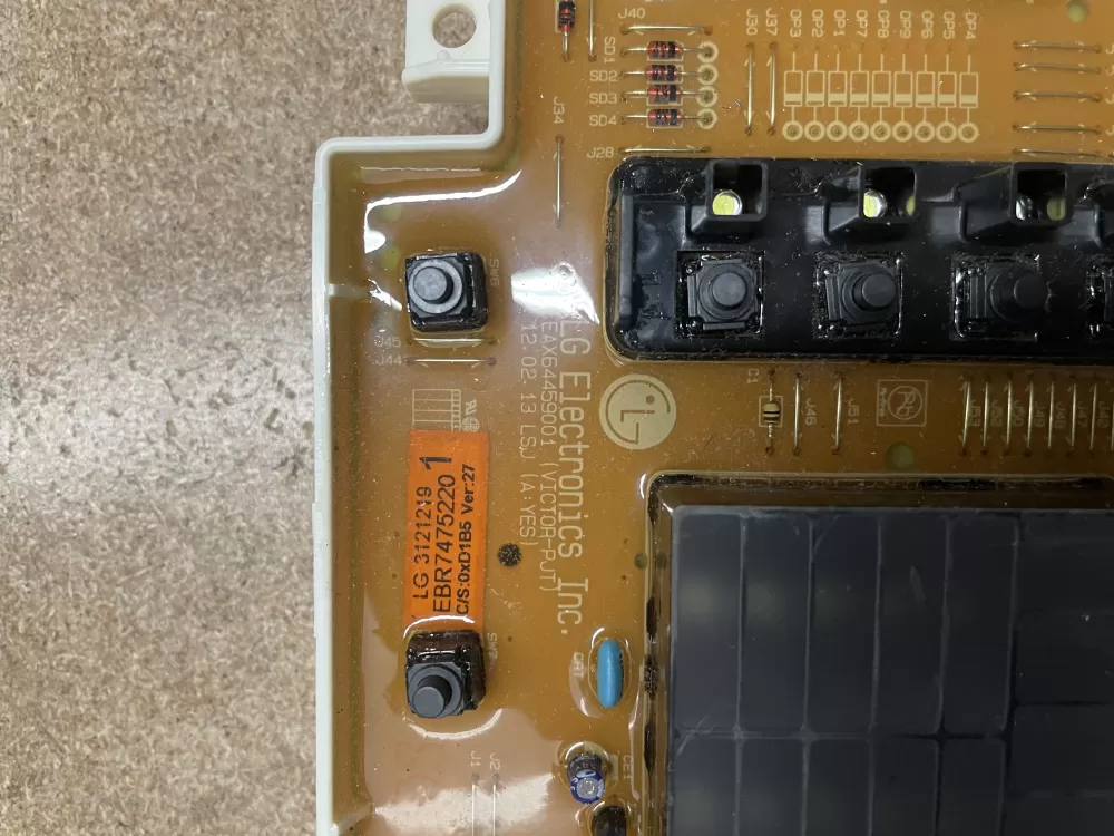 LG EAX48830515 EBR74752201 Washer Control Board
