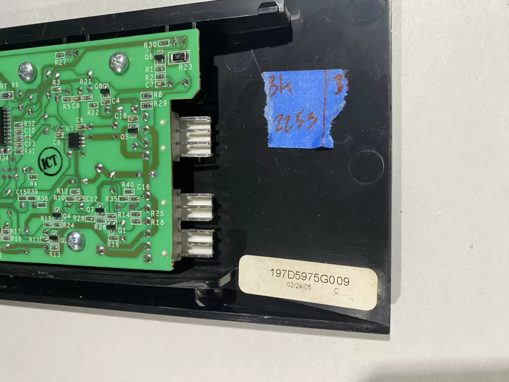 GE 197d5975g009 Refrigerator Control Board Dispenser AZ131495 | BK2253