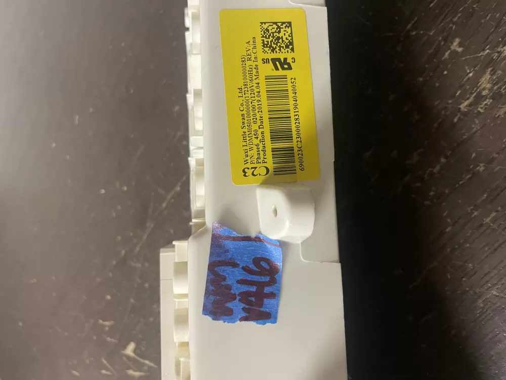 GE WH12X27293 17238100000283 Washer Control Board AZ41958 | V416WM