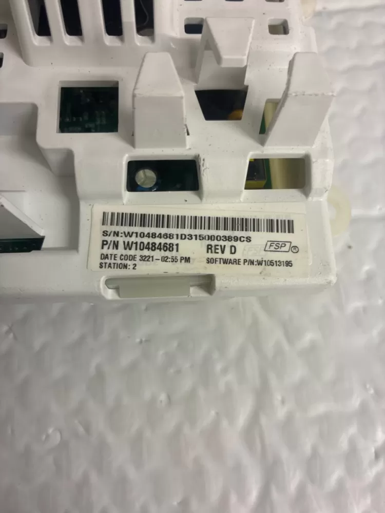 W10484681 Whirlpool Washer Board - Control