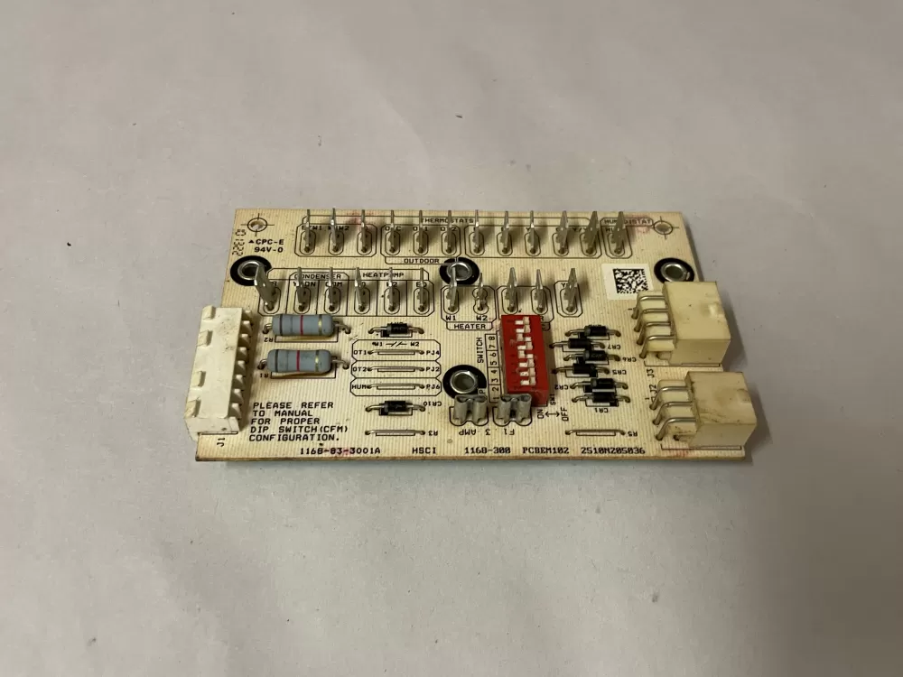 Goodman Amana 1168 300 Pcbem102 Furnace Control Board Ecm AZ102817 | Wm934