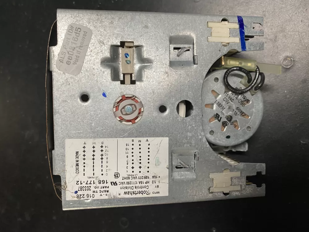 Speed Queen 203387 203387P Washer Speed Queen Timer AZ11505 | BK937