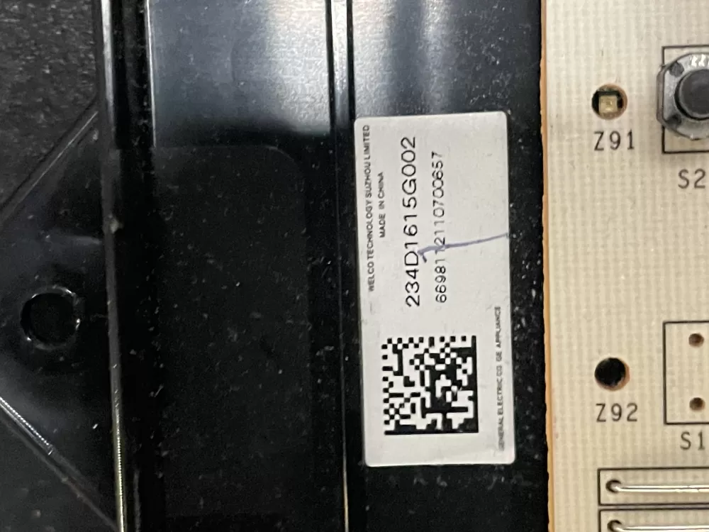 GE WE04X20528 234D1615G002 AP5986376 Dryer Control Board AZ22888 | WMV209