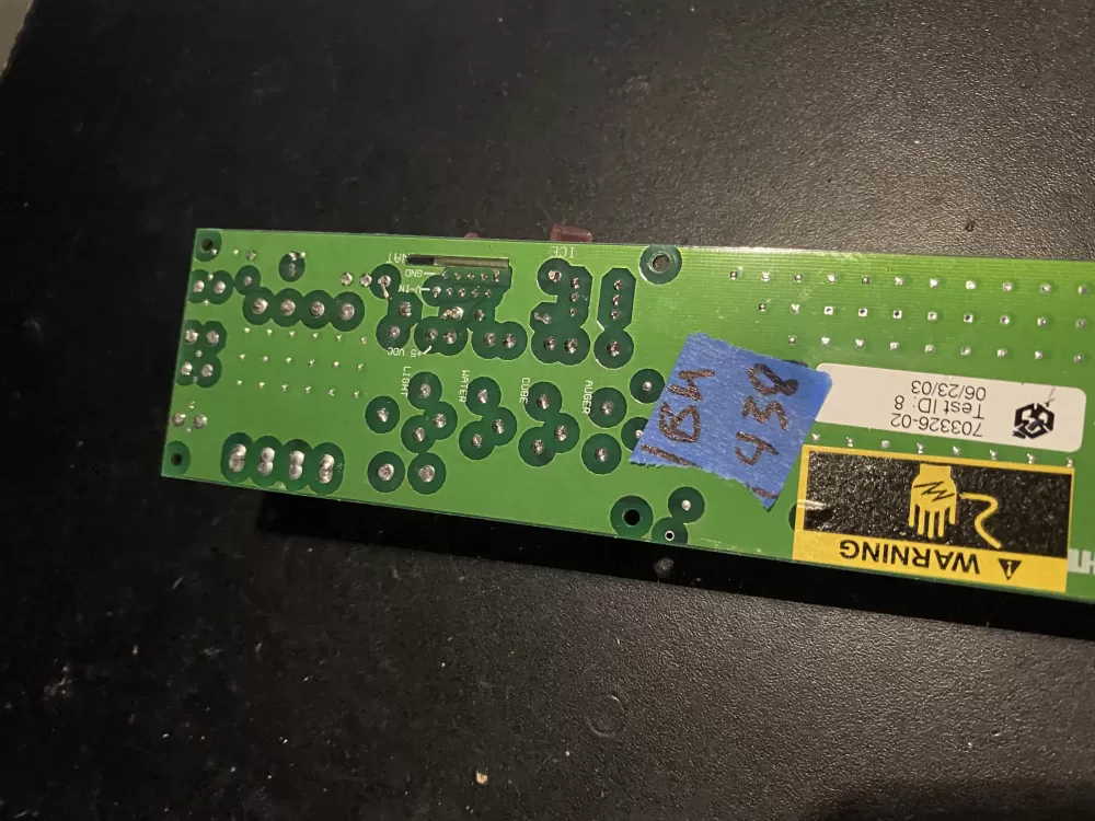 Frigidaire 40498600 Refrigerator Control Board Dispenser AZ24728 | BK438