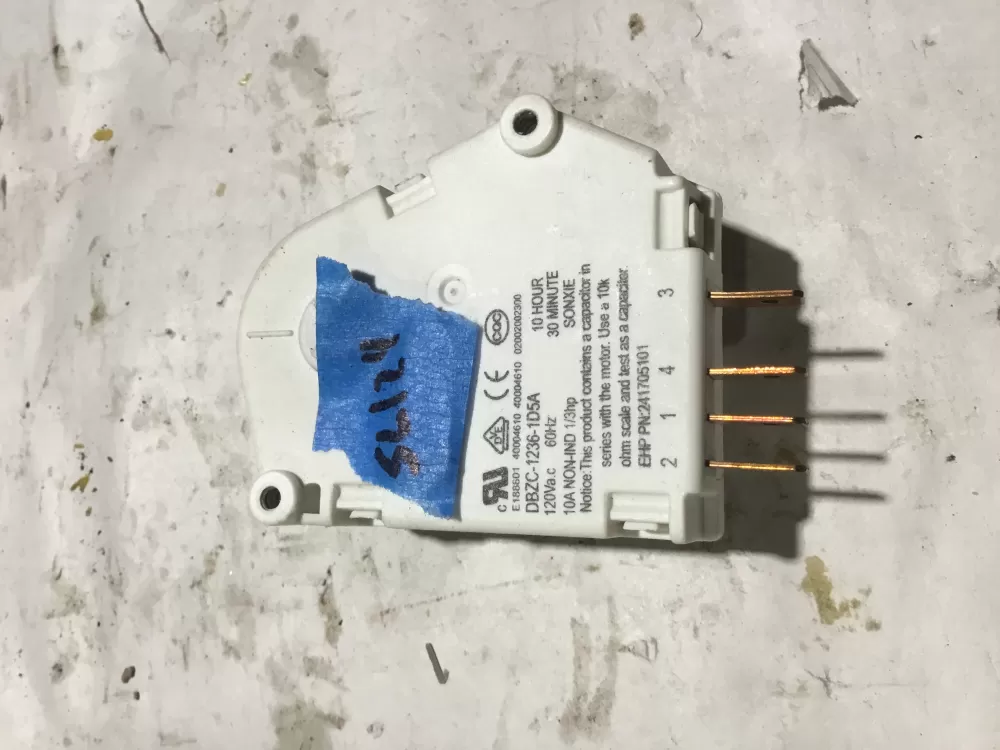  1236 1D5A Refrigerator DBZC Defrost Timer AZ100846 | Sl124