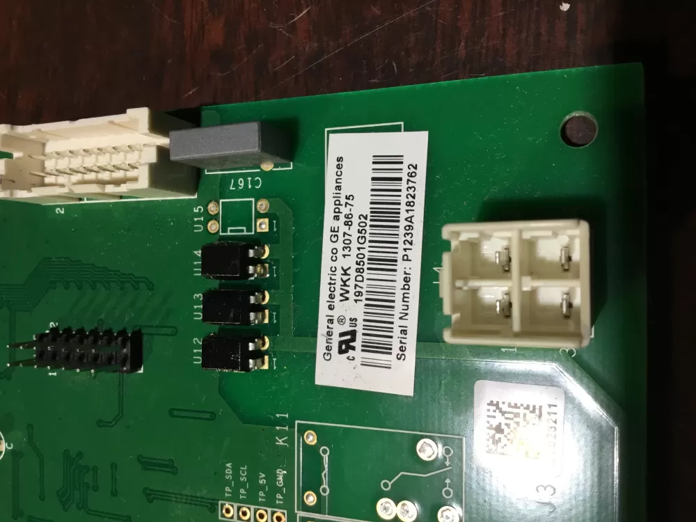 GE 197D8501G502 EBX1425P001 Refrigerator Control Board AZ71011 | NR484