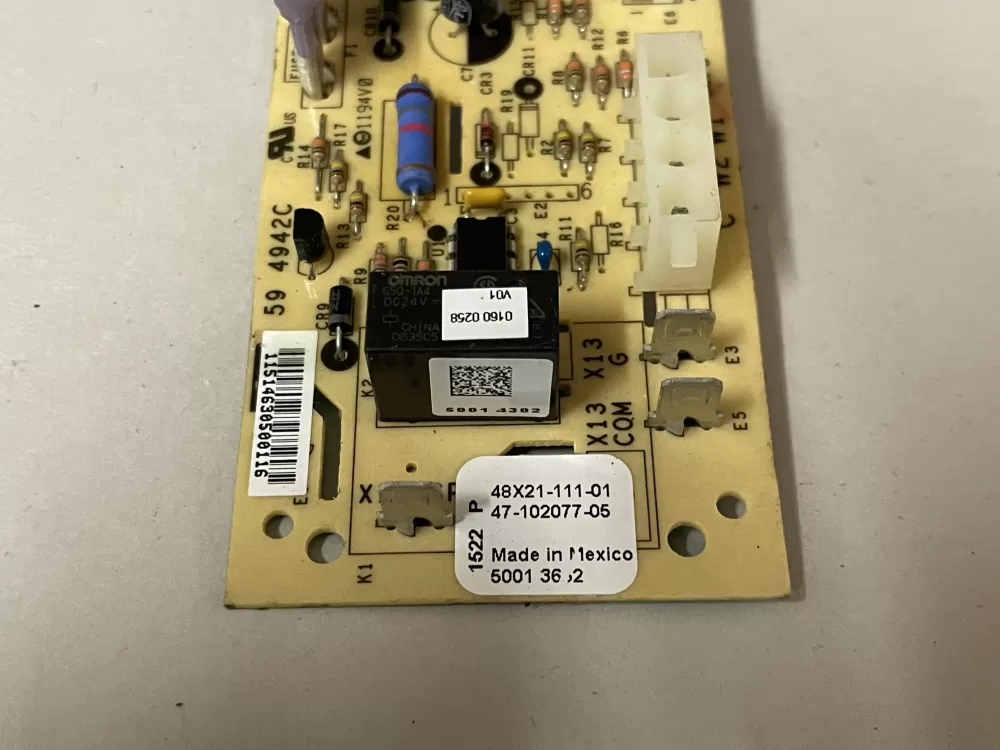 Rheem 47-102077-05 Furnace Ruud Control Board AZ102784 | Wm934