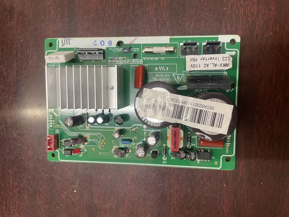 Samsung DA92-00111B Refrigerator Inverter Control Board