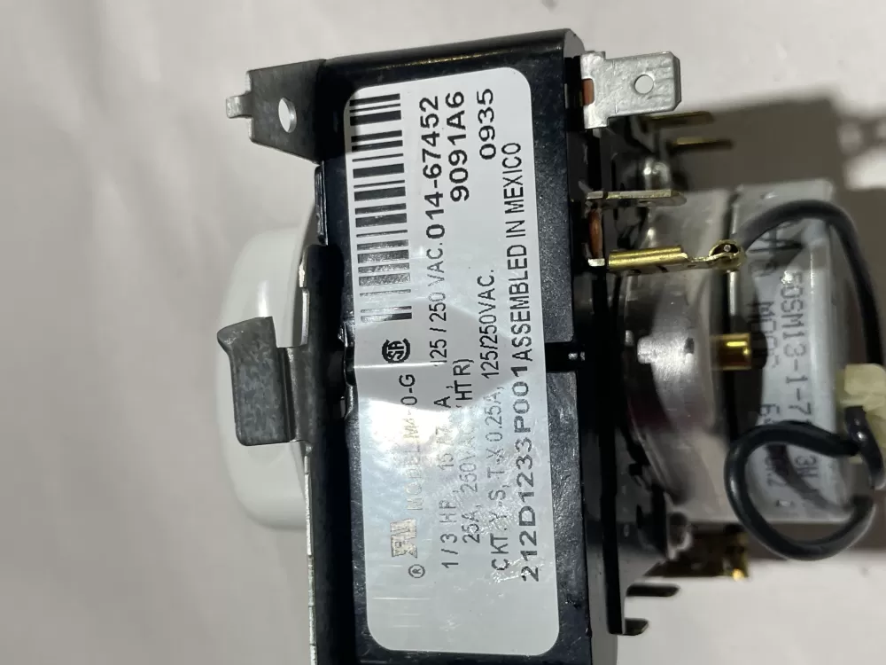 GE 212D1233P001 WE4M353 Dryer Timer AZ141267 | Wm2322