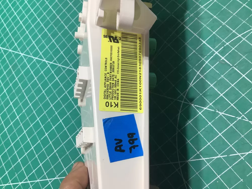 GE WH12X10355 00N21830102 WMCK0501000000 Washer Control Board AZ186164 | AV799