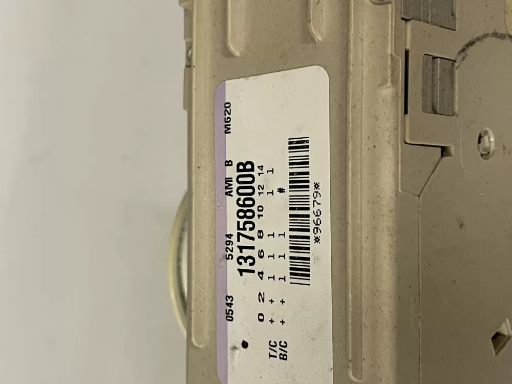 Frigidaire 131758600B GE Kenmore Washer Timer AZ225674 | Wm638