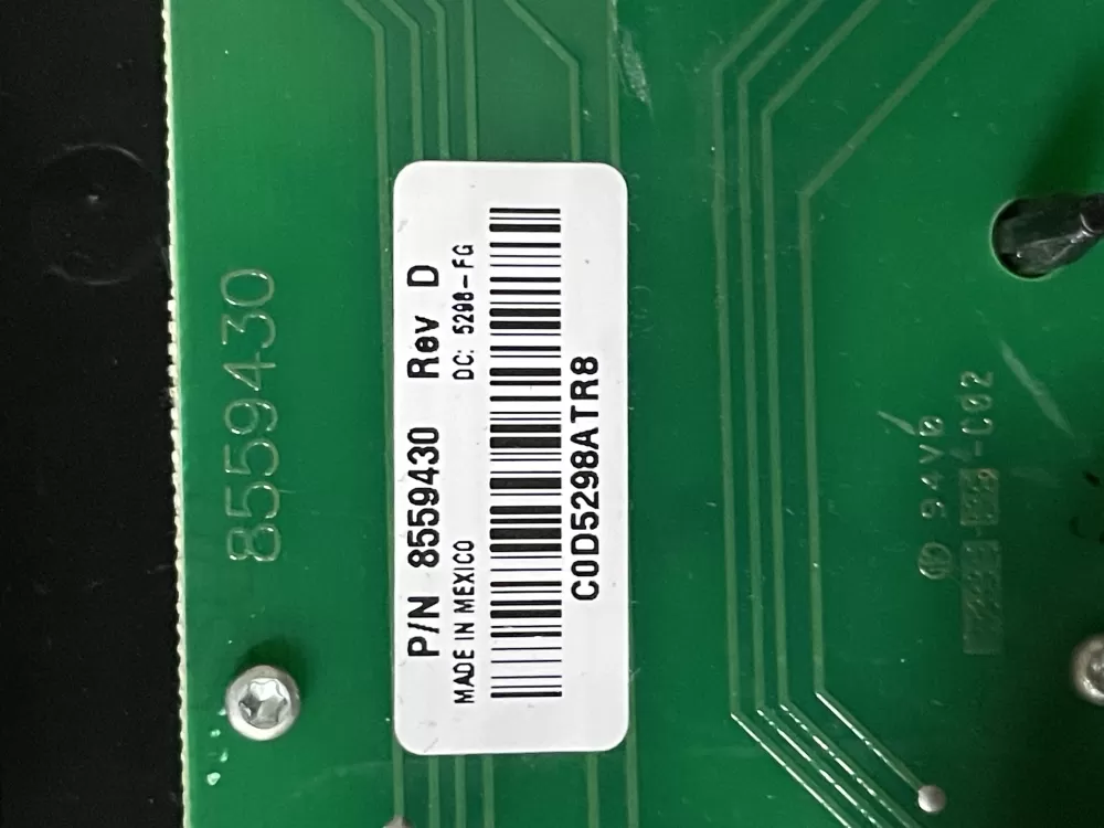 Kenmore Whirlpool 8559430 8558762 Dryer Control Board AZ51665 | Wmv531