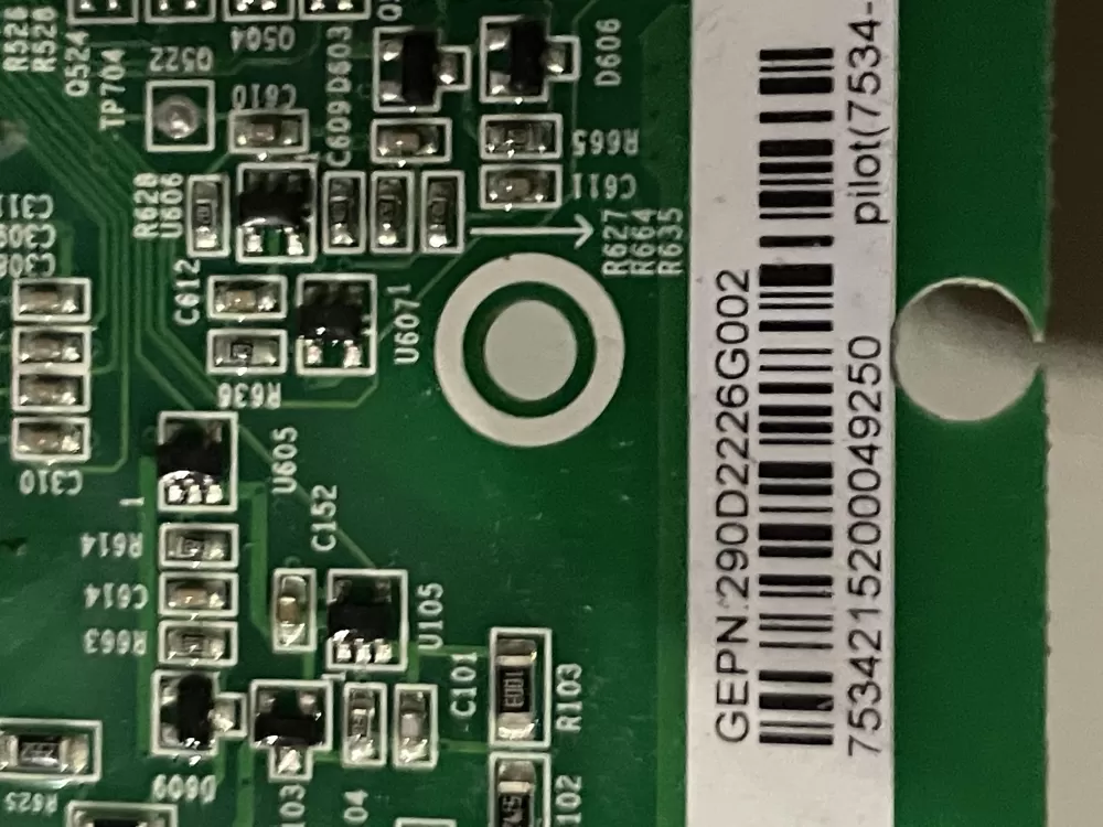 GE WH22X29556 WH18X25896 290D2226G002 Washer Control Board AZ31940 | Wm88