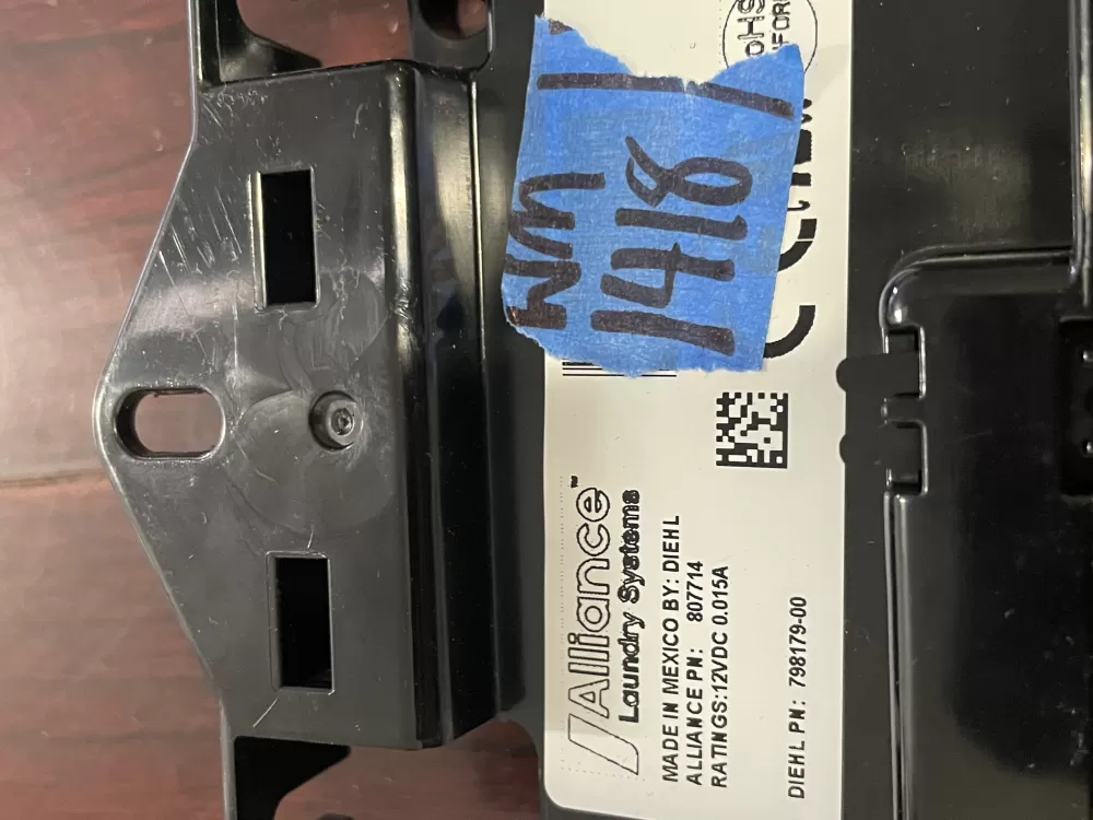 Alliance 807714 798179-00 Control Board AZ98467 | Wm1418