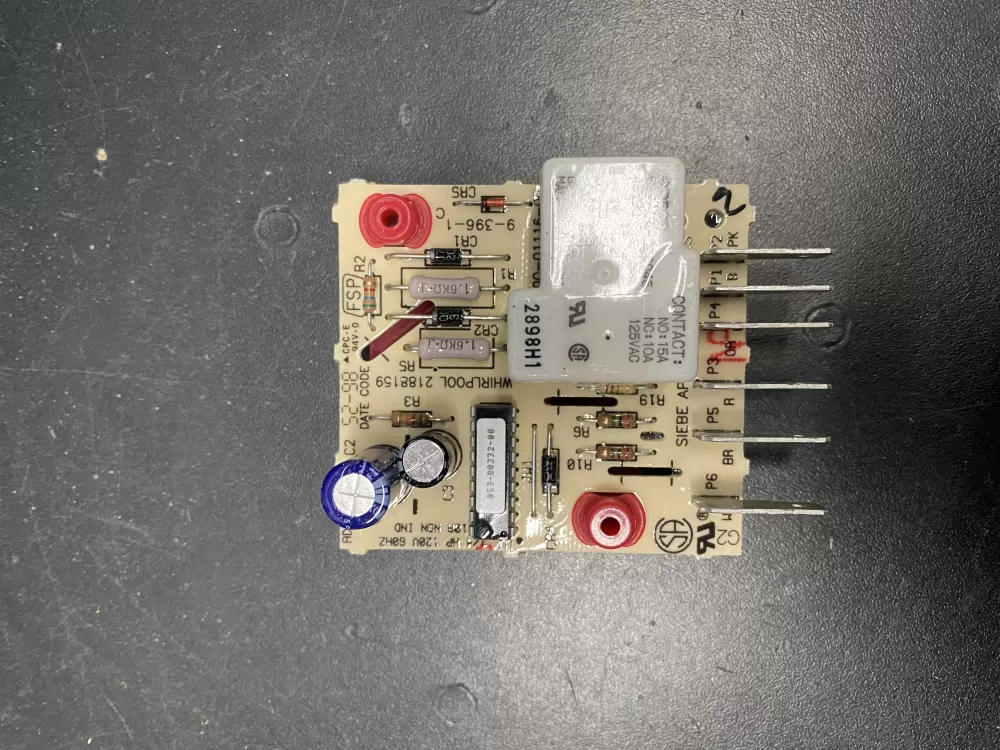 Whirlpool  Maytag  KitchenAid  Kenmore AP3109394 844415 2154958 2154985 2169267 2169269 2188159 2303824 4388932 4388932R PS372261 Refrigerator Defrost Control Board