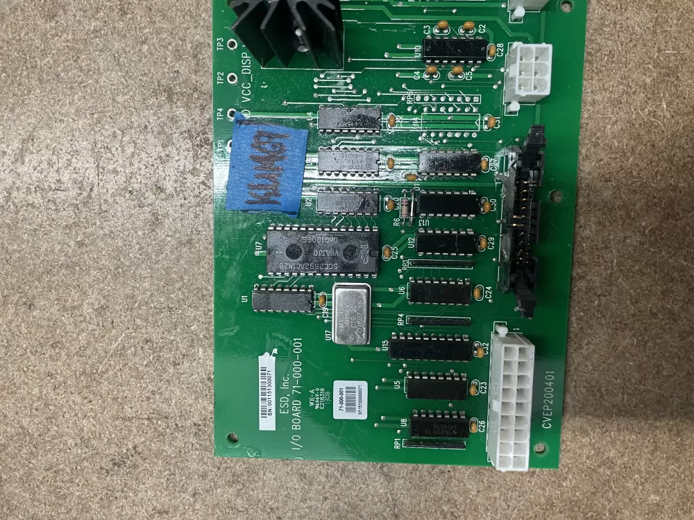 Speed Washer I/O Board Control 71-000-001 AZ20109 | KM1469